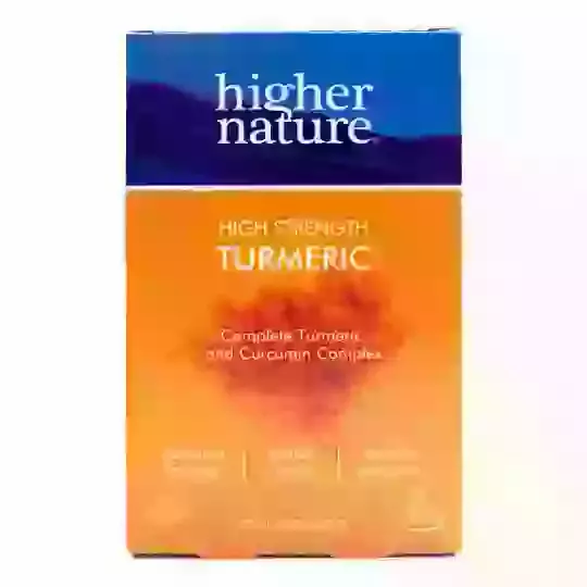 Higher Nature High Strength Turmeric x 60 Capsules
